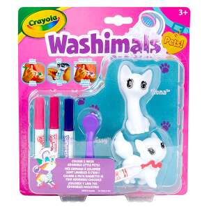 Animalute lavabile pentru baita - Pisicute Washimals Crayola
