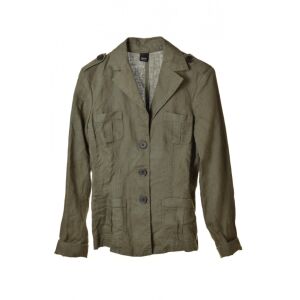 Jachetă de damă ESPRIT kaki, din in pentru femei – 34 130488934 - Îmbrăcăminte pentru femei