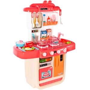 M-Toys Plastikowa kuchnia dla niemowląt z efektami świetlnymi i dźwiękowymi + efekty pary i wody #różowy