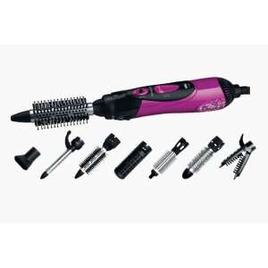 Sencor SHS 7551VT Heißluftstyler mit 7 austauschbaren Aufsätzen, rosa - Haarstyling-Bürste