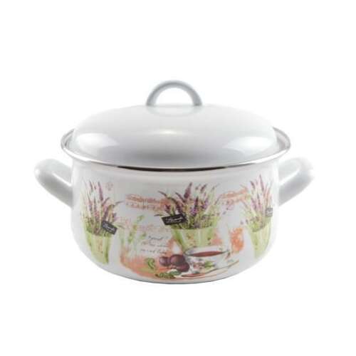 Levendula Zománcozott lábas fedővel 20 cm 3,3L 66210705