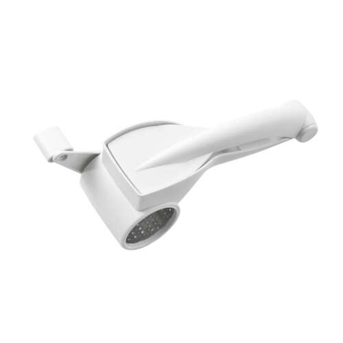 PEDRINI cheese grater, white, stainless steel, manual, kitchen tool