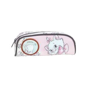 Disney Marie pencil case, pink with floral pattern and Marie's face - Pencil Case