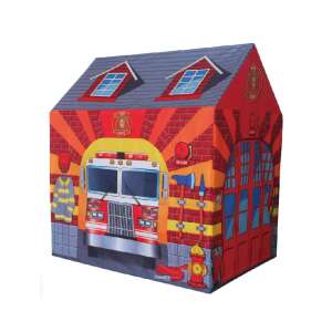 Iplay Kinderspielzelt - Feuerwache #rot