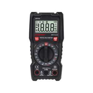 Habotest HT113 digital multimeter, 2000 counts, 600V CAT II, 10A, black - Habotest Multimeter