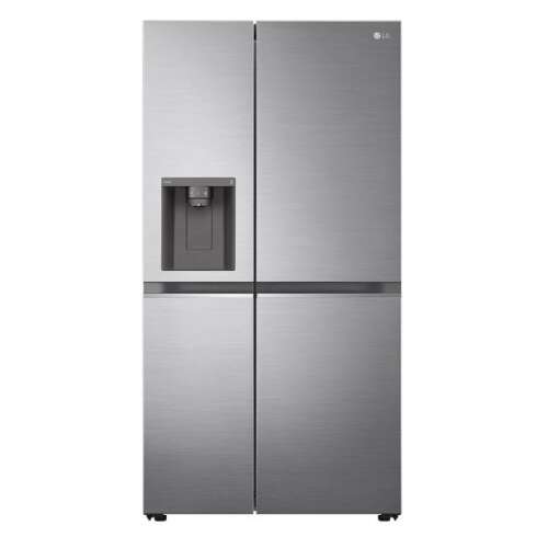 LG GSLV71PZLE Side-by-side hűtőszekrény, 416 l, M: 179 cm, DoorCooling+, Total No Frost, E Energiaosztály, Ezüst