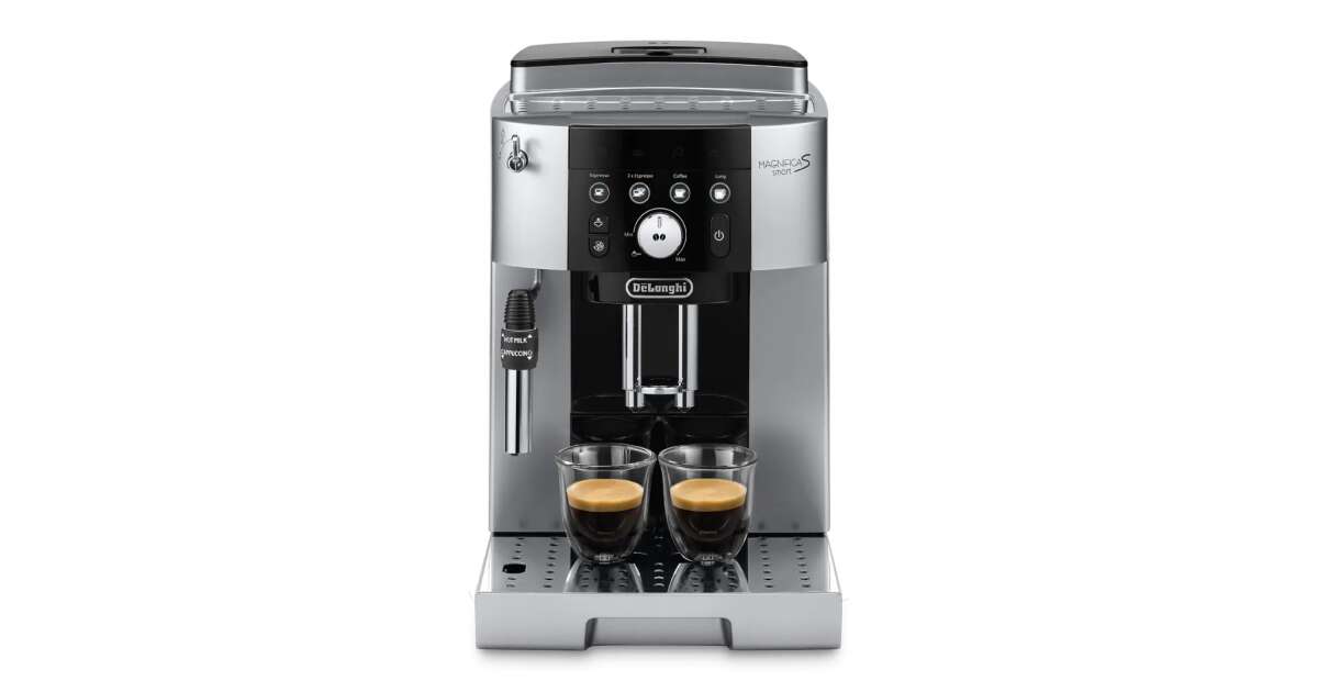 DeLonghi MAGNIFICA S Smart Automatic Coffee Maker Silver Black