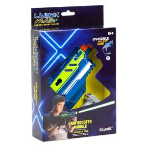 Silverlit Lazer MAD 15m Booster Module, blaues und gelbes Laser-Tag-Pistolen-Erweiterung, für Kinder ab 6 Jahren - Silverlit