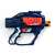 Silverlit Lazer MAD First Ops X laser tag gun, blue and red, side view