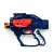 Silverlit Lazer MAD First Ops X laser tag gun, blue and red, side view