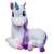 Dimian Luna Talking Plush Unicorn, interactive toy for kids, tells stories, moves ears and blinks