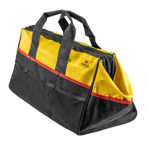 Topex Tool Bag 46x30x33cm, 9 pockets, yellow and black - Toolbox and Bag