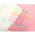 KORES KOR-M Pastel Ballpoint Pens on notebook, pastel color writing tools
