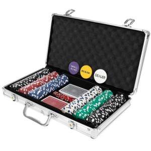 Póker - egy 300 zsetonból álló készlet egy HQ bőröndben 66367100 