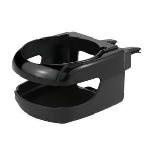 Fekete autós pohártartó szellőzőre, AP6C - Autós pohártartó