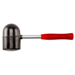 Top Tools 90 mm / 1250 g Gummihammer mit Metallgriff - Top Tools
