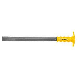 Topex 19 x 500 mm dalta cu protecție, oțel inoxidabil, hexagonal, lățime lamă 27 mm - Dalte