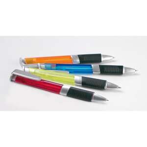 Topwrite Komfortgriff-Kugelschreiber, 4er Pack, blaue Tinte, Gummigriff - Topwrite
