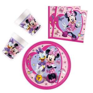 Disney Minnie Junior party szett 36 db-os 23 cm-es tányérral 66378713 Party teríték