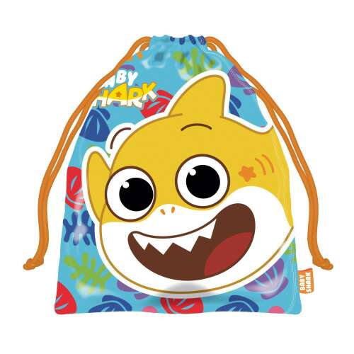Baby Shark Yellow Lunch Bag, 26.5 cm, featuring a cute Baby Shark design