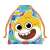 Baby Shark Yellow Lunch Bag, 26.5 cm, featuring a cute Baby Shark design