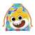 Baby Shark Yellow Lunch Bag, 26.5 cm, featuring a cute Baby Shark design