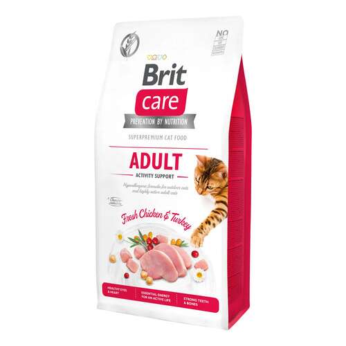 Brit Care Cat Adult Activity Support Fresh Chicken & Turkey (2 x 7 kg) 14 kg 31831293