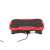 SmileHOME by Pepita Vibrationstrainer mit 5 Programmen + Gummikabel und Fernbedienung 200W #rot-schwarz 38257296