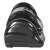 Side view of Pepita electric foot massager, black