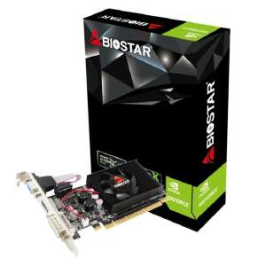 Placa video BIOSTAR GeForce 210, 1GB, GDDR3, 64 bit, DVI-I, D-Sub, HDMI 91236028 Plăci video