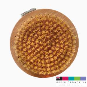 WANDERFLOWER prémium száraz testkefe természetes kaktusz sörtékkel és bambusz nyéllel - Fürdőkefe