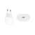 Apple 20W USB-C Netzteil, weiß, EU-Stecker, schräg