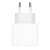 Apple 20W USB-C Zasilacz, biały, wtyczka EU, widok z góry