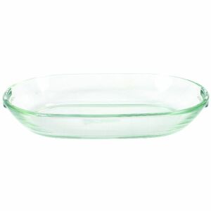 Simax hőálló üvegtál, ovális, 26x17 cm, sütőtál - Simax