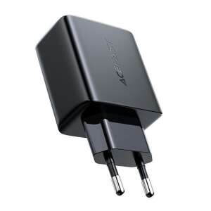 Czarna ładowarka ścienna USB Acefast A5 32W - Karta sieciowa