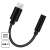 Type-C to 3.5mm Jack Audio Adapter, Black, USB-C to Jack converter