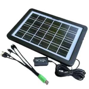 Napelemes töltő, multi USB csatlakozóval/9V15W CL-0915 - MS-064