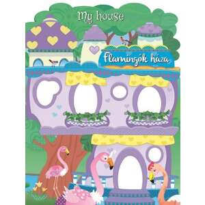 My house - Flamingók háza - Flamingók háza 46838475 Foglalkoztató füzetek, matricás