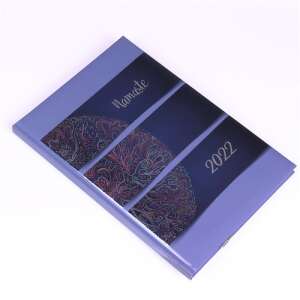 Realsystem 2022 weekly planner with mandala design, blue cover - REALSYSTEM