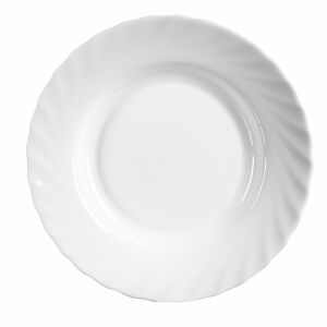 Felülnézet a Luminarc Trianon 19,5 cm-es desszert tányérról - Luminarc