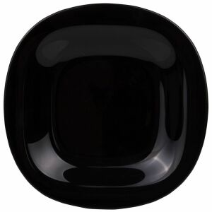 Luminarc Carine fekete lapostányér, 26 cm - Luminarc