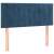 Sötétkék bársony fejtámla ágykerethez, 100 x 200 cm