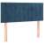 Sötétkék bársony fejtámla ágykerethez, 100 x 200 cm