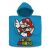 Синя пончо хавлия Super Mario за деца, 100% памук