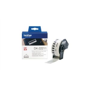 Brother DK-22211 continuous label roll with packaging - Office paper product
