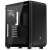Endorfy Arx 500 Air Midi PC Case, black, tempered glass side panel, angled view