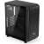 Endorfy Arx 500 Air Midi PC Case, black, tempered glass side panel, angled view