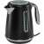 Sage SKE735BTR black kettle with chrome accents and visible water level