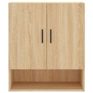 vidaXL Sonoma tölgy faliszekrény 2 ajtóval és polccal, 60 x 31 x 70 cm - Faliszekrény