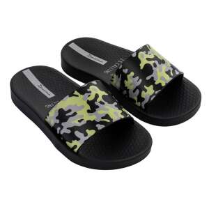 Ipanema Urban IV Slide gyerek papucs fekete színben, camo mintával - Ipanema